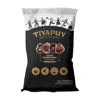 Peruvianske Indfødte Kartoffelchips Tiyapuy 160g