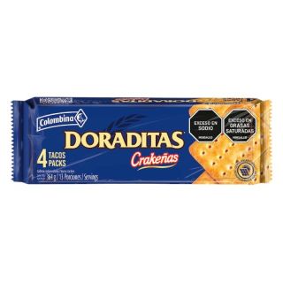 Crackeña Doraditas SaltKiks 336g