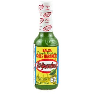 Grøn Salsa med Habanero Chili "El Yucateco" 120ml