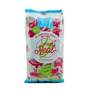 Nixtamaliseret Blå Majs Mel "Maza Real" 1kg - GMO Fri