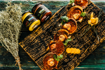 Kammuslinger med Anticuchos Marinering